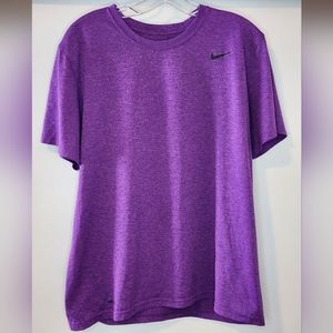 Nike Mens Dri-fit T-Shirt Purple